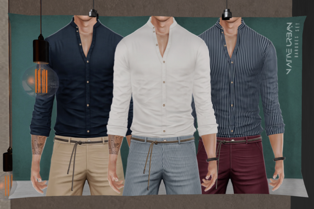 Barques Set - no sizes listed, L$75 each/L$650 each FP