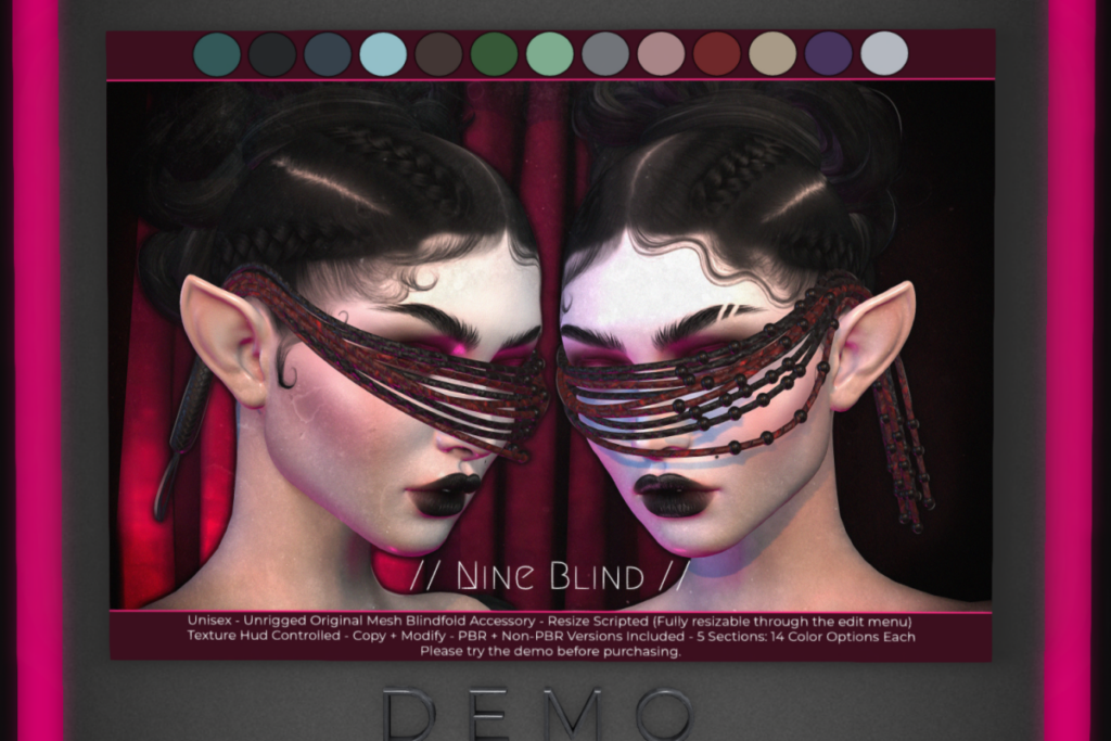 Nine Blind, L$249