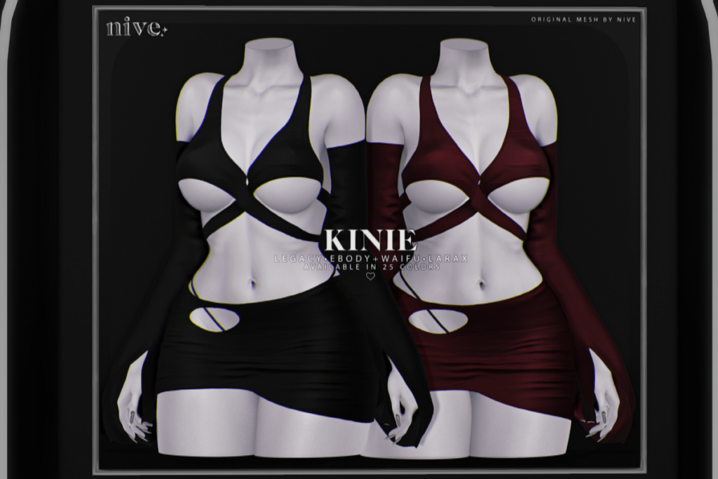Kinie Set - Legacy/MaitreyaX/Reborn/+mods, L$225 each/L$799 FP