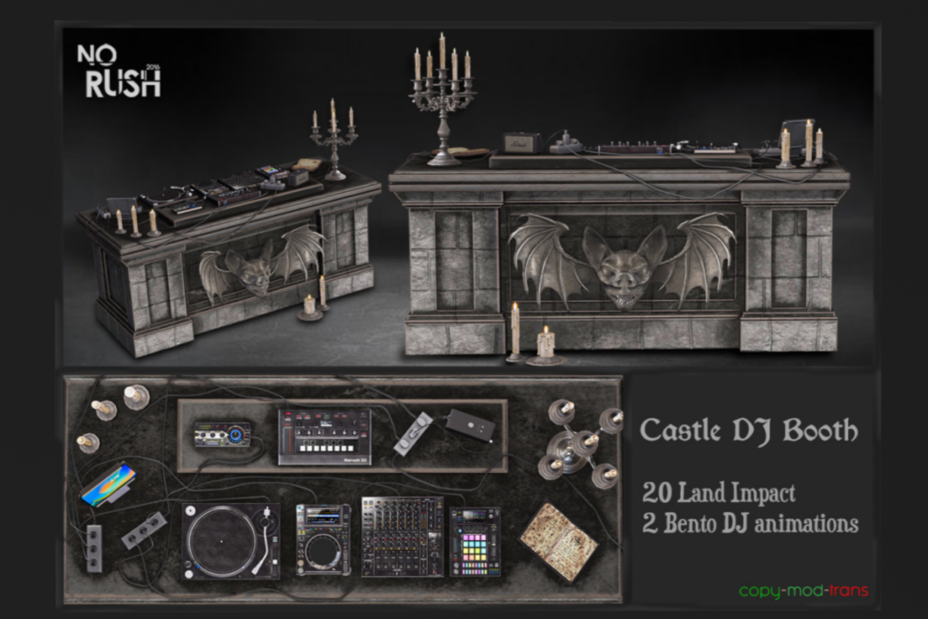 Castle DJ Booth, L$499