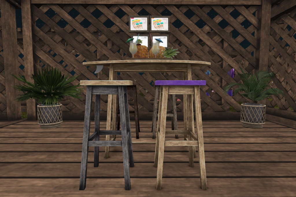 Surf Bar Set | Rattan Diamond Palma | Pina Colada	&lt;a href=&quot;http://maps.secondlife.com/secondlife/BigBang/153/191/1501&quot; target=&quot;_blank&quot;&gt;Teleport&lt;/a&gt;