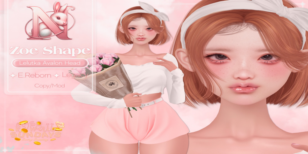 Zoe Shape - EvoX Avalon/Legacy/Reborn	&lt;a href=&quot;http://maps.secondlife.com/secondlife/Dolcenotte/99/143/1769&quot; target=&quot;_blank&quot;&gt;Teleport&lt;/a&gt;