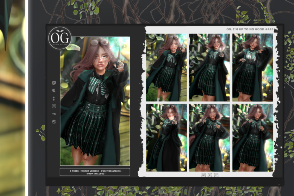 I&#039;m Up To No Good Poses, L$299