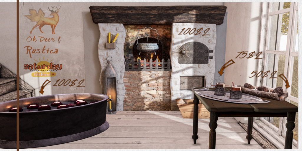 Rustica Decor Set	&lt;a href=&quot;http://maps.secondlife.com/secondlife/Missing%20Melody/178/228/2501&quot; target=&quot;_blank&quot;&gt;Teleport&lt;/a&gt;