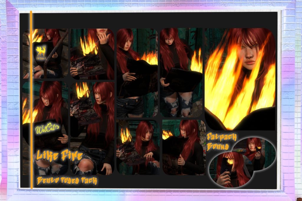 Like Fire Poses, L$299