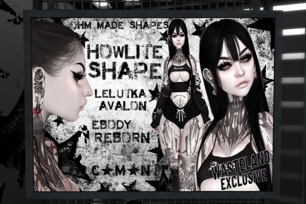 Howlite Female Shape - EvoX Avalon/Reborn, L$495