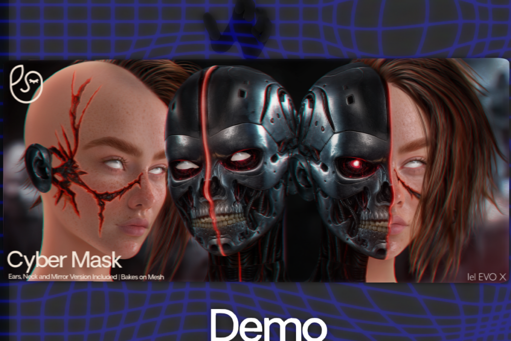 Cyber Mask - EvoX, L$499