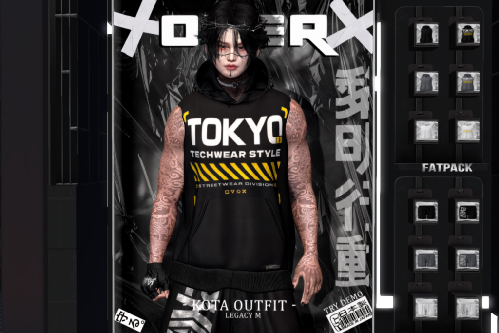 Kota Outfit - Legacy, L$280 each/L$700 FP