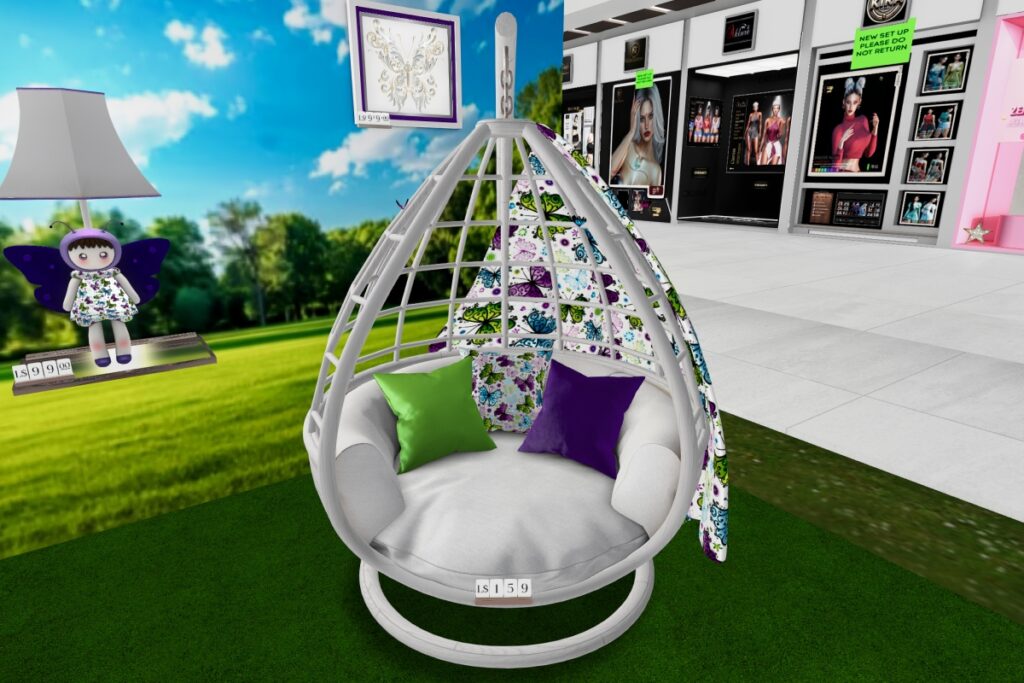 Butterfly Hanging Seat, L$159