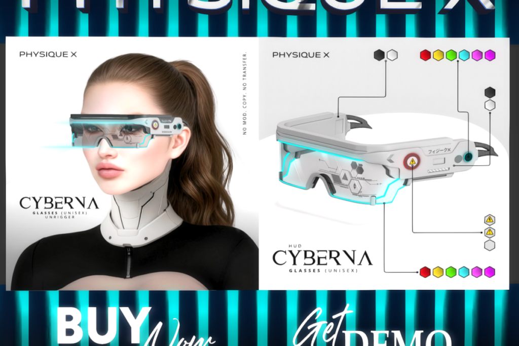Cyberna Glasses, L$399