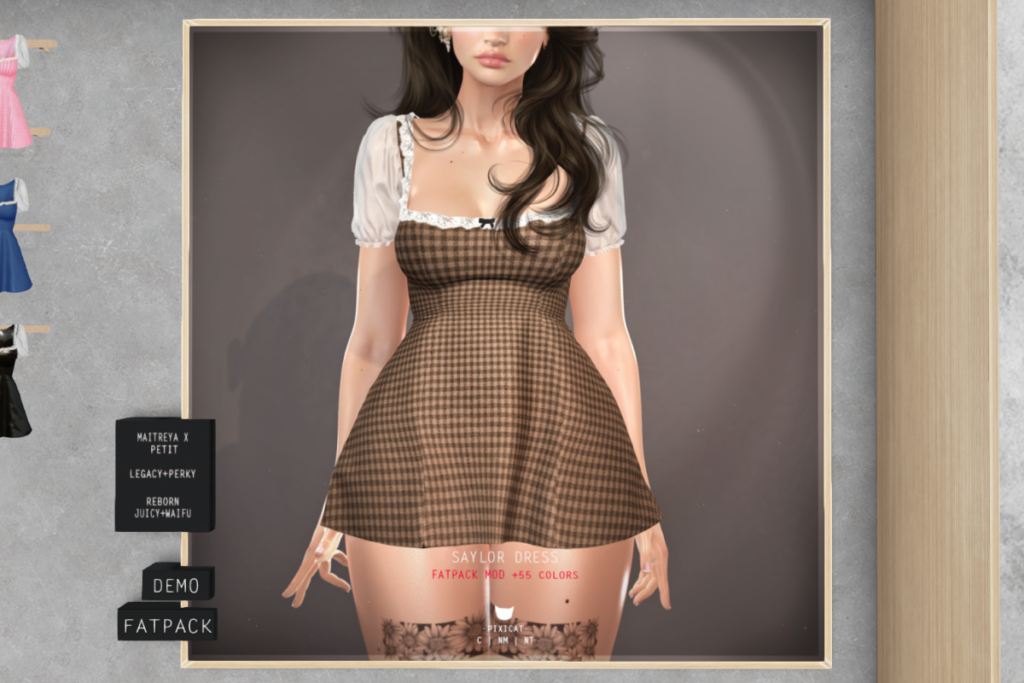 Saylor Dress - Legacy/MaitreyaX/Reborn/+mods, L$275 each/L$1200 FP