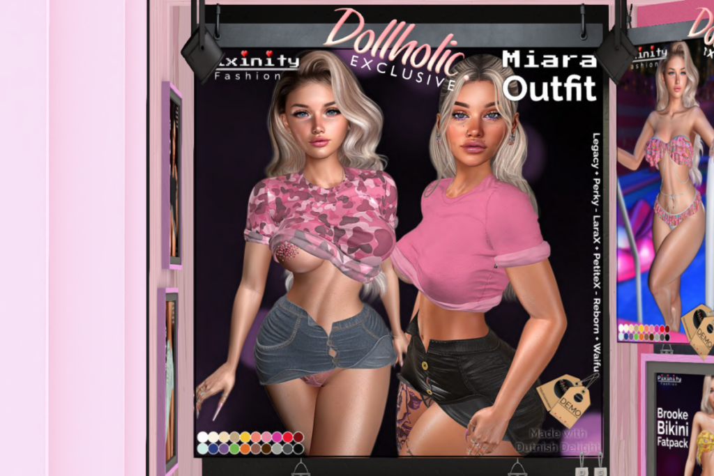Miara Top &amp; Skirt - Legacy/MaitreyaX/Reborn/+mods, L$499 each/L$899-L$999 each FP