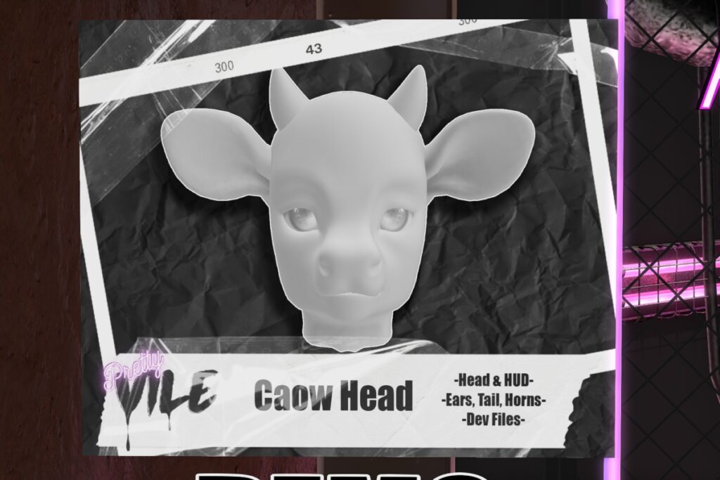 Caow Mesh Head, L$699