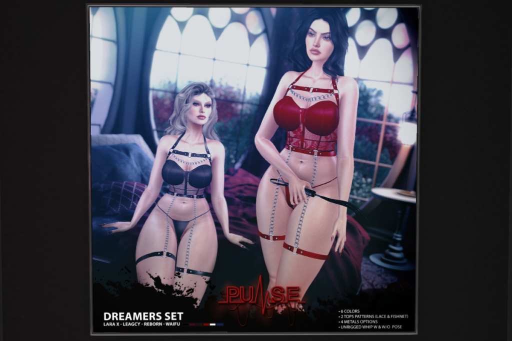 Dreamers Set - Legacy/MaitreyaX/Reborn/+mods, L$229 each/L$599 FP