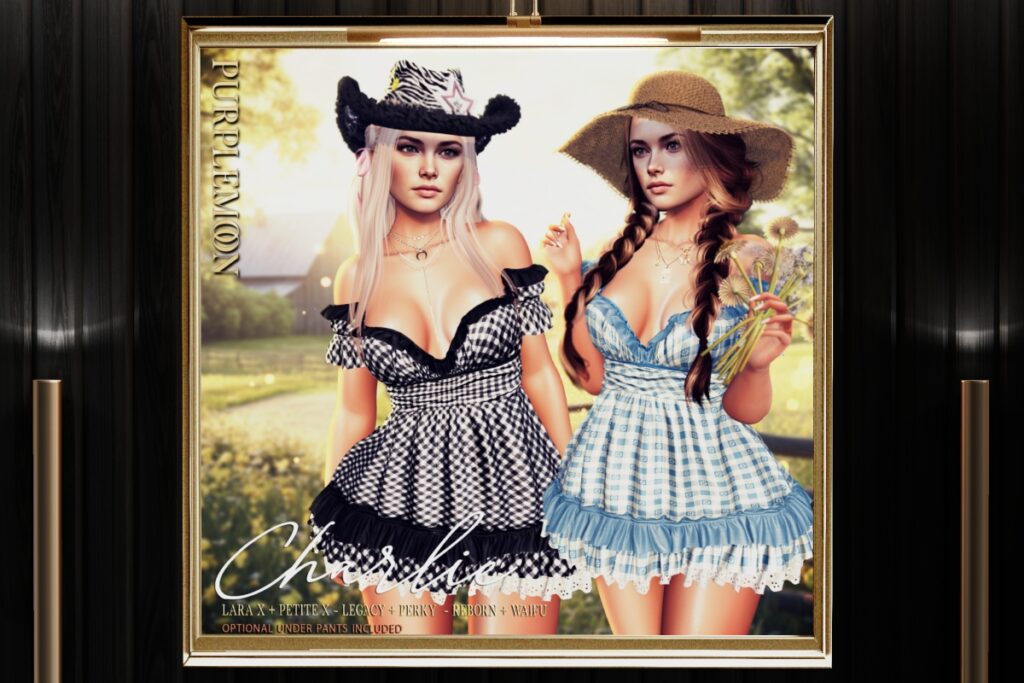 Charlie Dress - Legacy/MaitreyaX/Reborn/+mods, L$249 each/L$899 FP