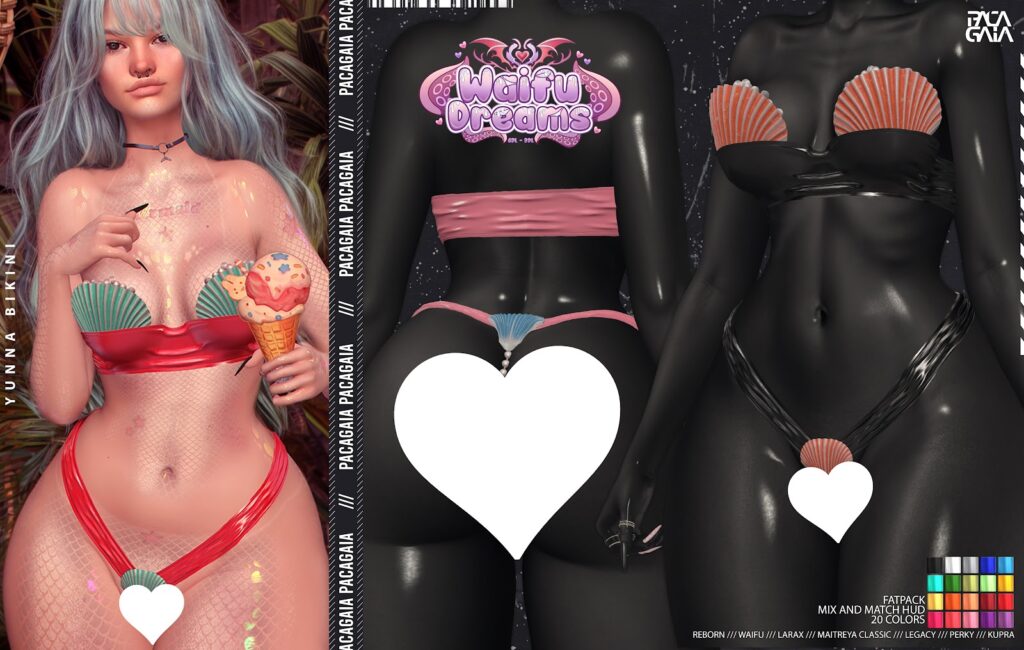 Yunna Bikini - Inithium/Legacy/Maitreya/Reborn/+mods