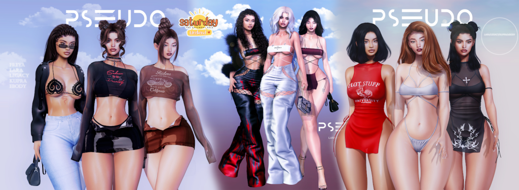 Psuedo Outfit Collection - Belleza/Inithium/Legacy/Maitreya/Reborn