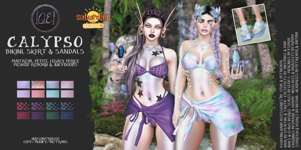 Calypso Outfit - Legacy/Maitreya/Reborn/+mods	&lt;a href=&quot;http://maps.secondlife.com/secondlife/Elmira/68/126/26&quot; target=&quot;_blank&quot;&gt;Teleport&lt;/a&gt;