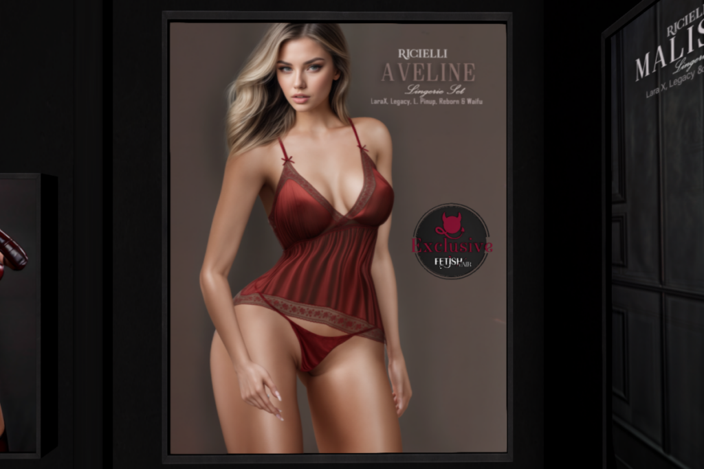 Aveline Lingerie Set - Legacy/MaitreyaX/Reborn/+mods, L$298 each/L$998 FP