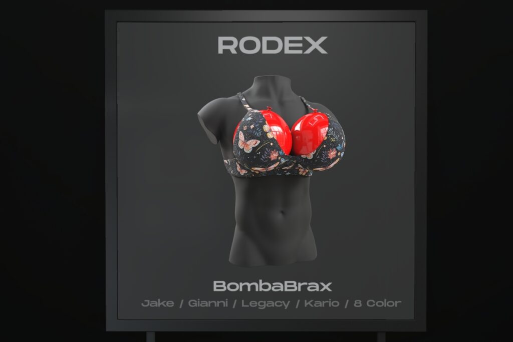 Bomba BraX - Gianni/Jake/Kario/Legacy, L$199 each/L$599 FP
