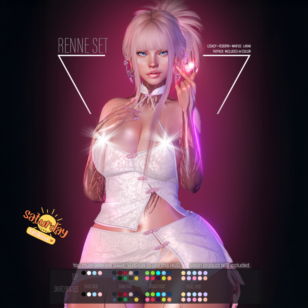 Renne Set - Legacy/MaitreyaX/Reborn/+mods	&lt;a href=&quot; http://maps.secondlife.com/secondlife/Bad%20Waifus/130/127/1097&quot; target=&quot;_blank&quot;&gt;Teleport&lt;/a&gt;