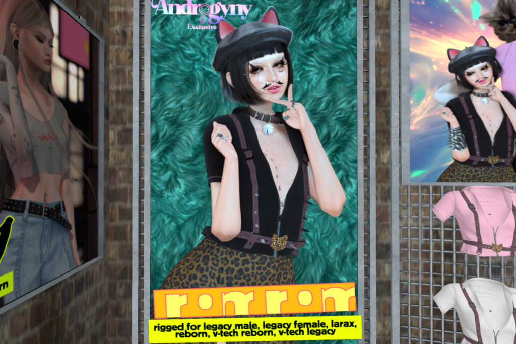 Romrom Top - Legacy F+M/MaitreyaX/Reborn/+mods, L$230 each/L$444 FP