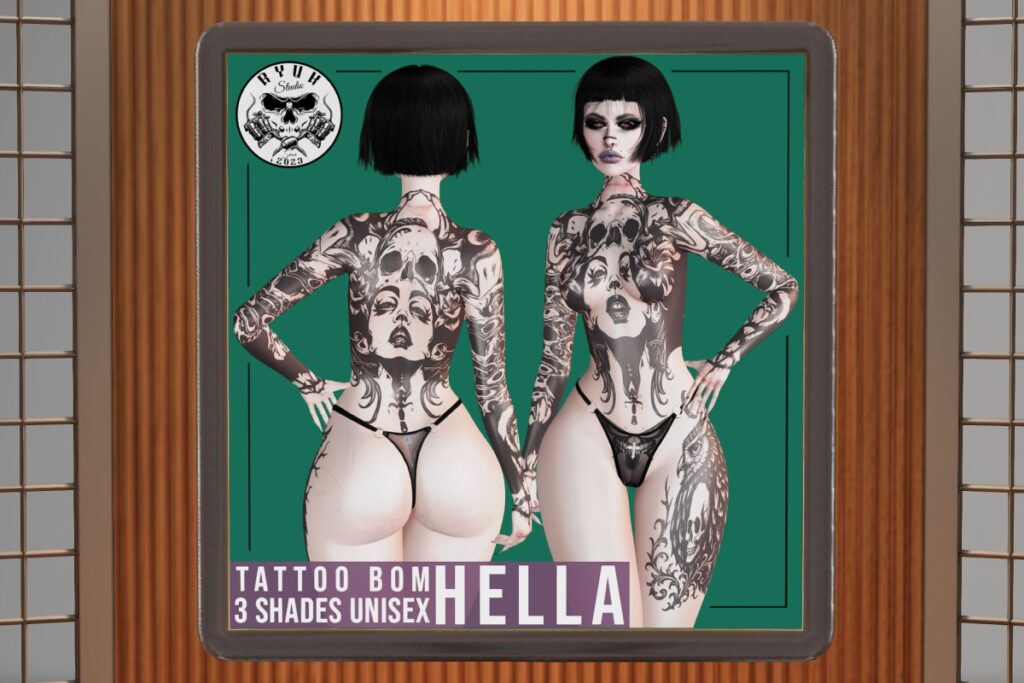Hella Tattoo - BOM, L$250