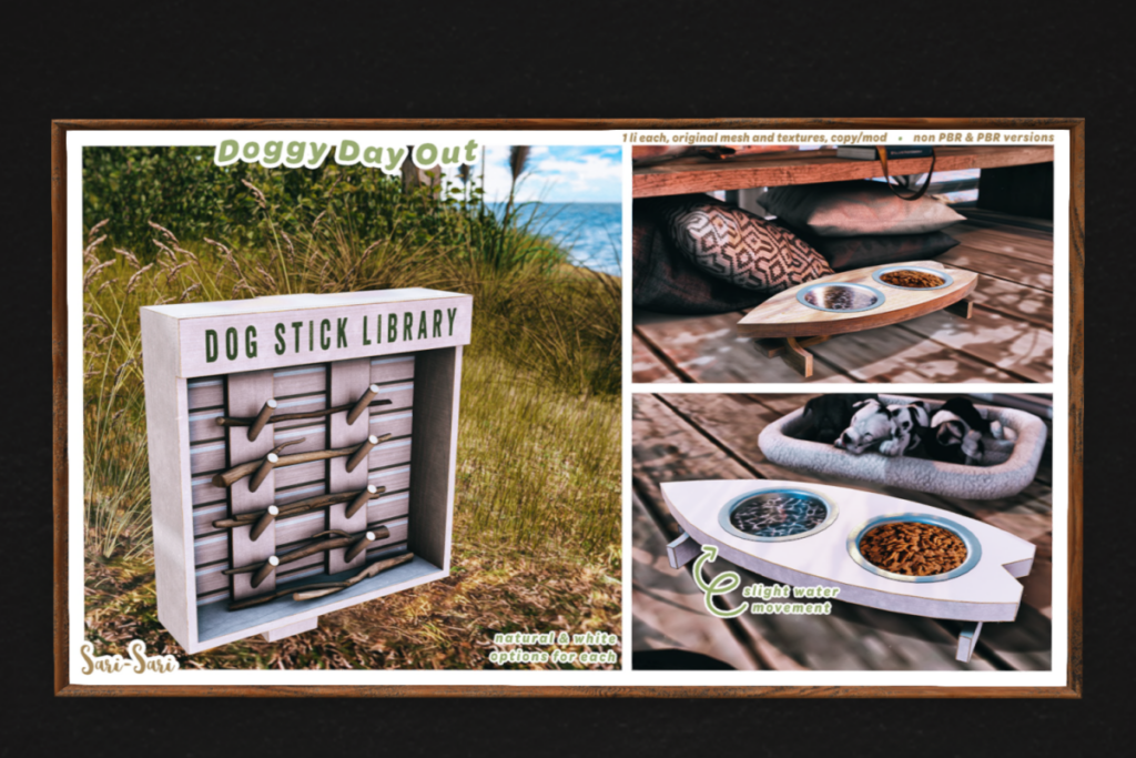 Doggy Day Out Set, L$299