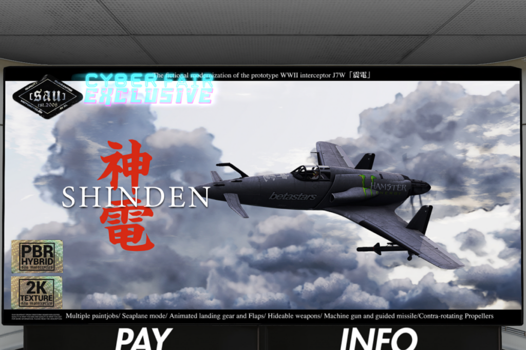 Shinden Seaplane, L$2980
