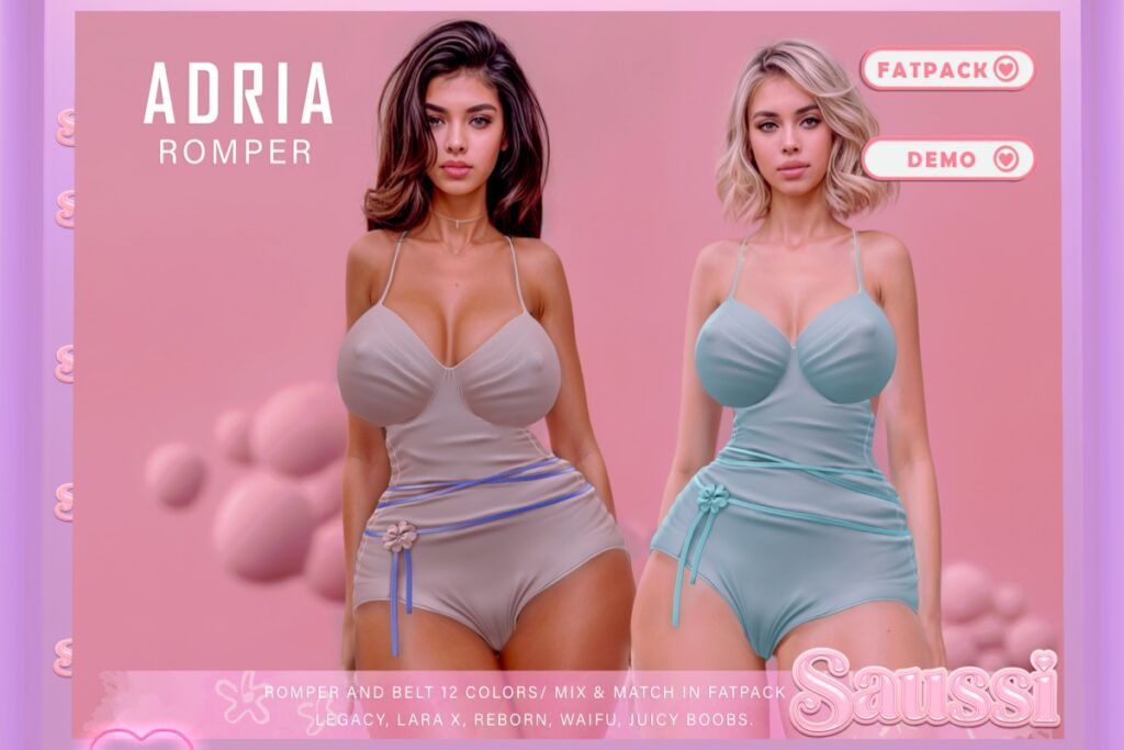 Adria Romper - Legacy/MaitreyaX/Reborn/+mods, L$950 FP