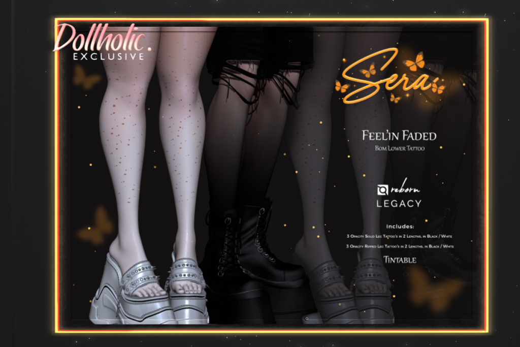 Feelin&#039; Faded Lower Tattoo - Legacy/Reborn, L$299