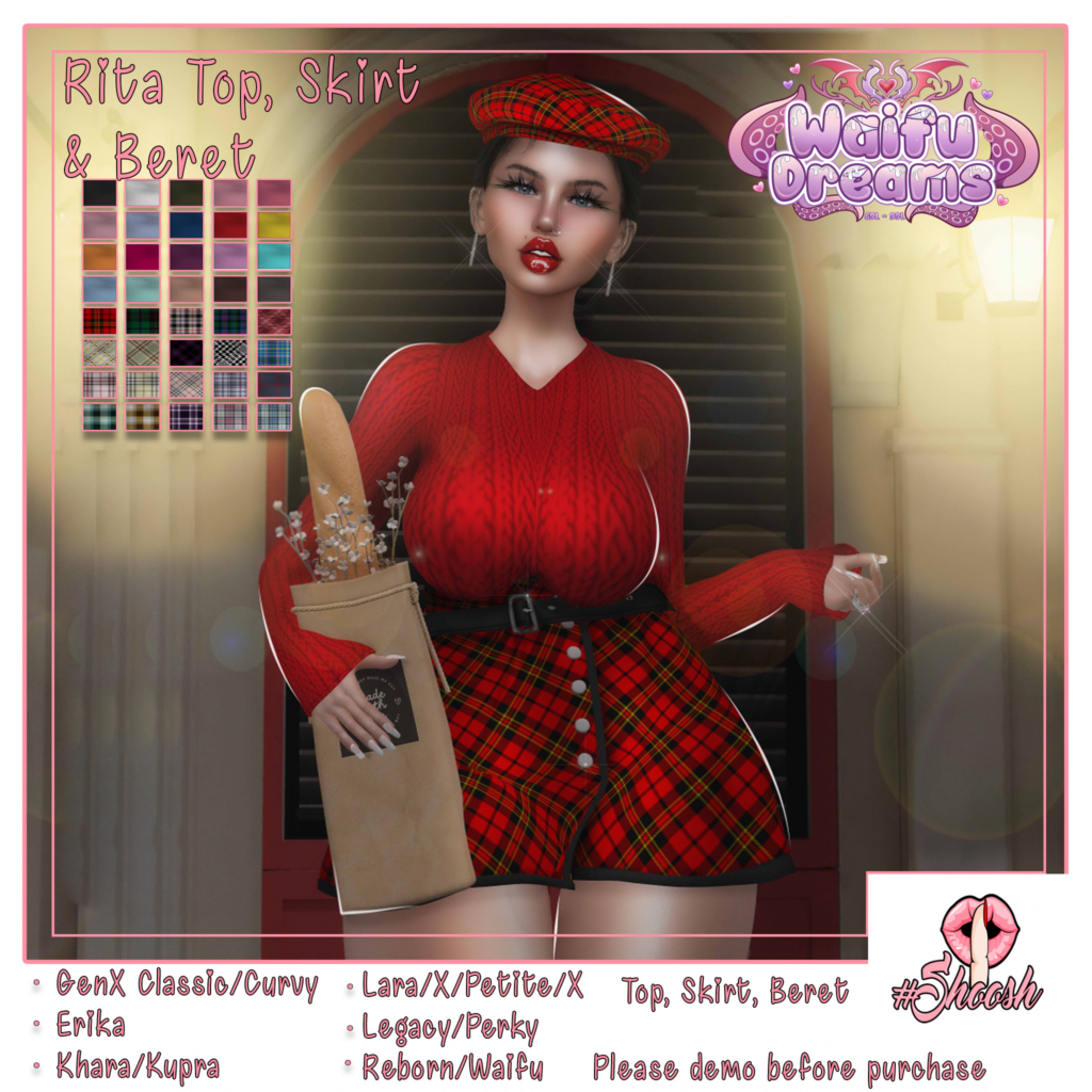 Rita Set - Erika/GenX/Inithium/Legacy/MaitreyaX/Reborn/+mods