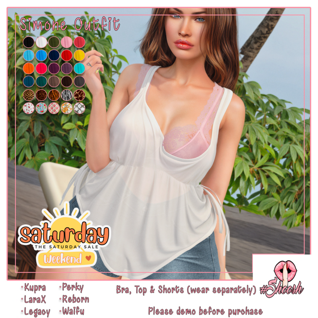 Simone Outfit - Inithium/Legacy/MaitreyaX/Reborn/+mods	&lt;a href=&quot;http://maps.secondlife.com/secondlife/Wild%20Pack/160/168/24&quot; target=&quot;_blank&quot;&gt;Teleport&lt;/a&gt;