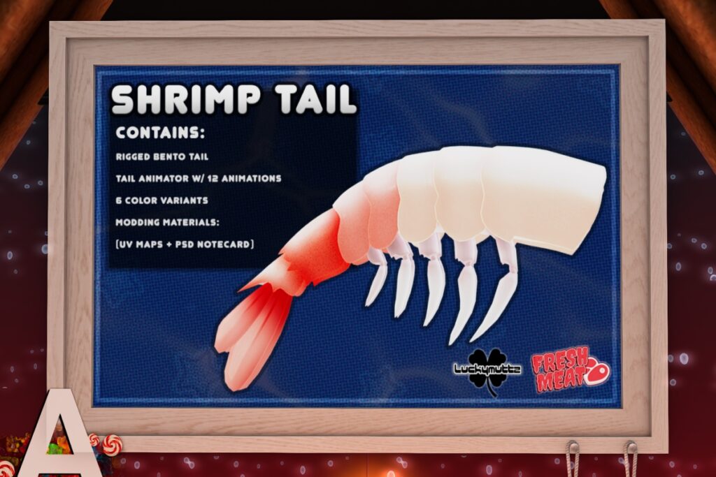 Shrimp Tail, L$300 FP