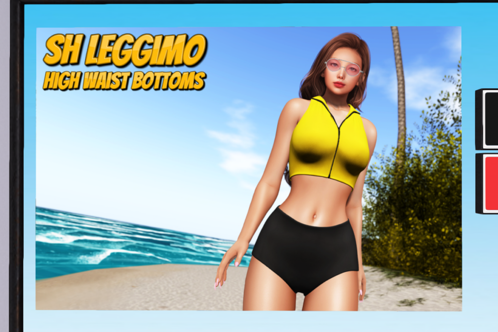 High Waist Bottoms - Legacy/MaitreyaX/Reborn, L$240 each/L$1800 FP
