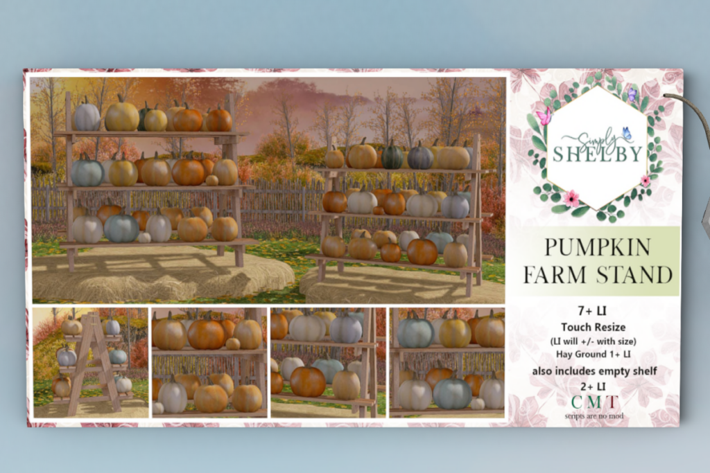 Pumpkin Farm Stand, L$168