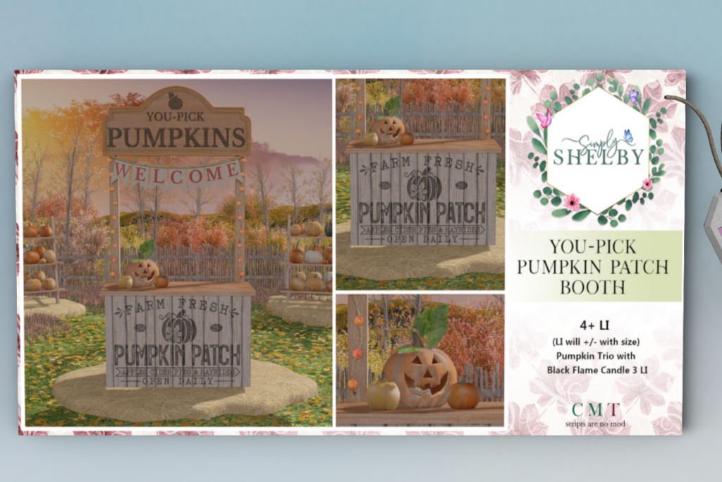 You-Pick Pumpkin Patch Booth, L$214