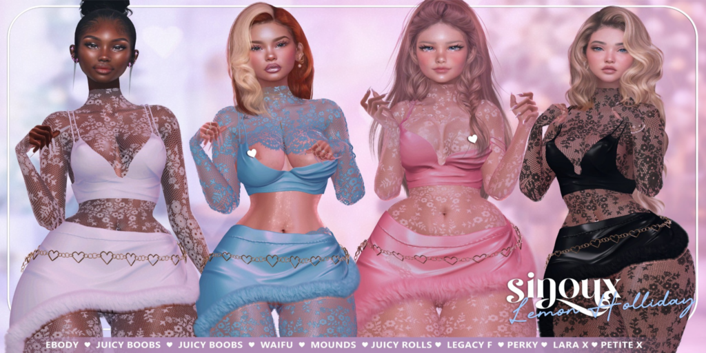Lemon Holliday Outfit - Legacy/MaitreyaX/Reborn/+mods	&lt;a href=&quot;http://maps.secondlife.com/secondlife/Raphael/85/187/2007&quot; target=&quot;_blank&quot;&gt;Teleport&lt;/a&gt;