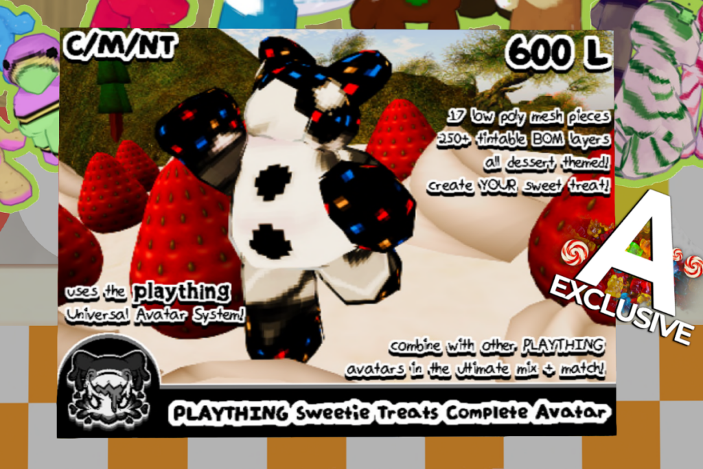 Plaything Sweetie Treats Avatar, L$600