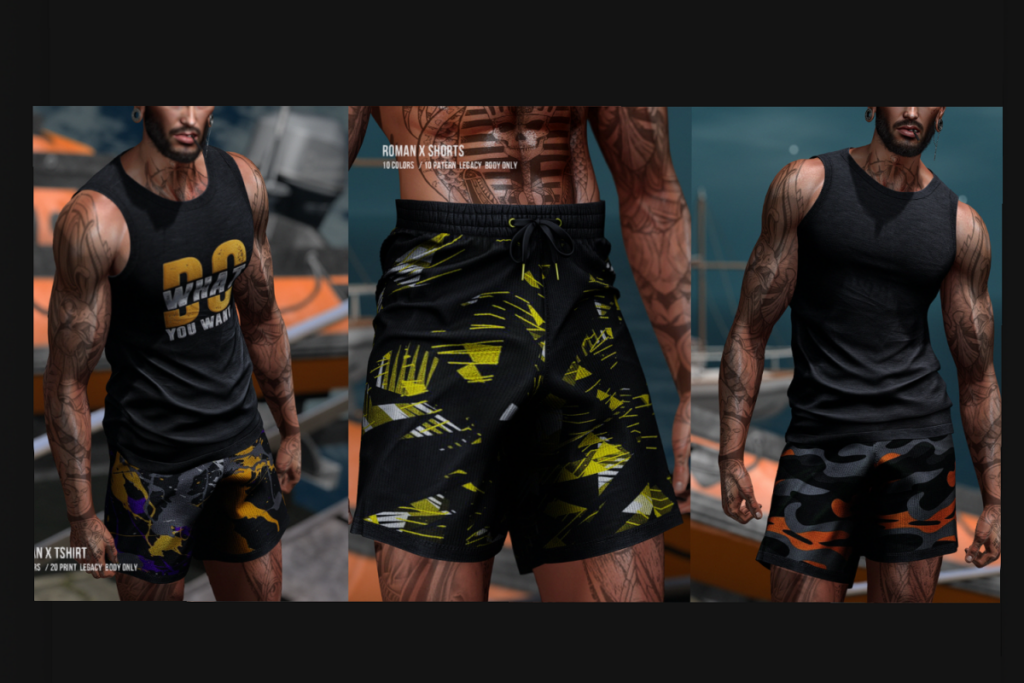 Roman Set - Legacy, L$399 each/L$2999 each FP
