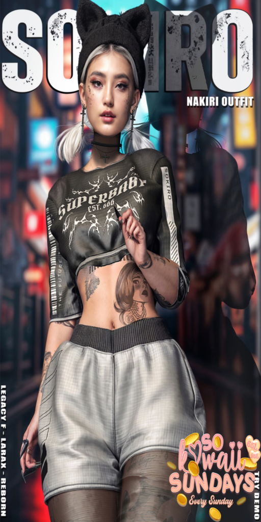 Nakiri Outfit - Legacy/MaitreyaX/Reborn	&lt;a href=&quot;http://maps.secondlife.com/secondlife/Silver%20City/147/223/2509&quot; target=&quot;_blank&quot;&gt;Teleport&lt;/a&gt;