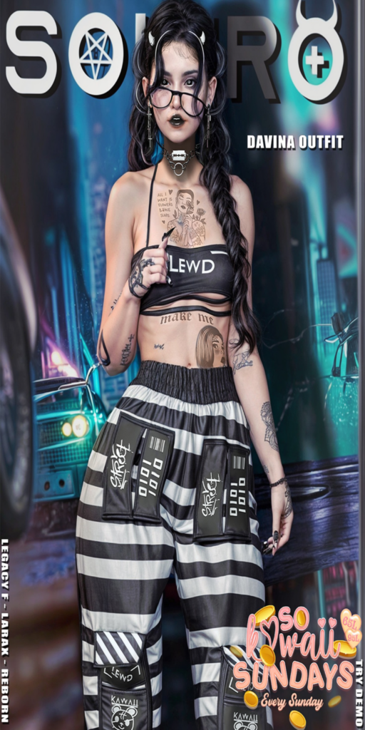 Davina Outfit - Legacy/MaitreyaX/Reborn	&lt;a href=&quot;http://maps.secondlife.com/secondlife/Silver%20City/147/223/2509&quot; target=&quot;_blank&quot;&gt;Teleport&lt;/a&gt;