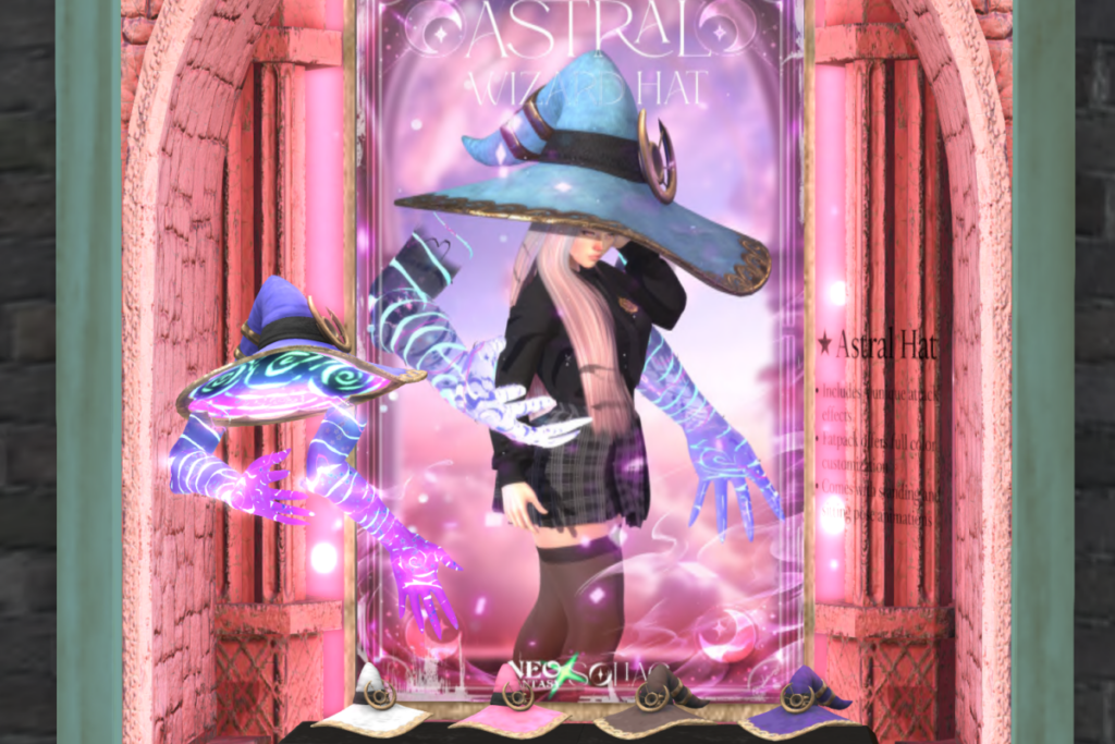 Astral Wizard Hat, L$899