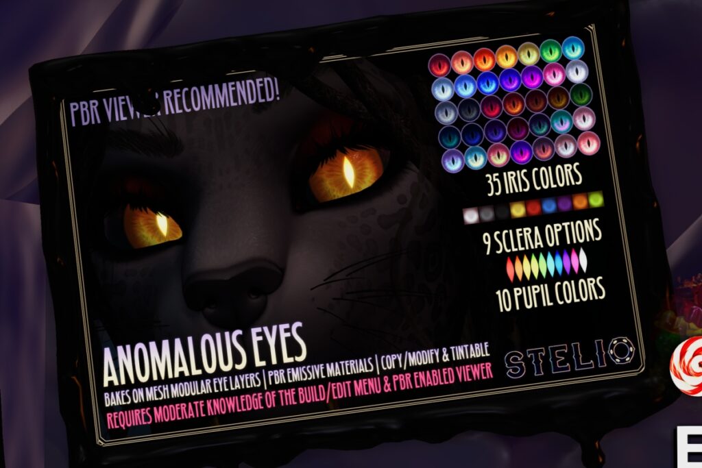 Anomalous Eyes - BOM, L$699 FP