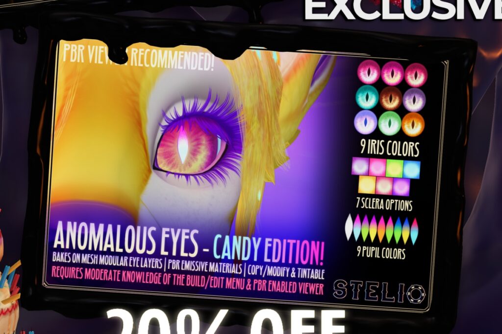 Anomalous Eyes Candy Edition - BOM, L$320