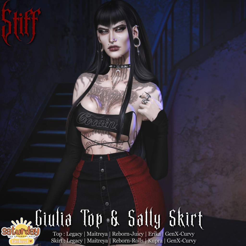 Guilia Outfit - Erika/GenX/Inithium/Legacy/Maitreya/Reborn/+mods	&lt;a href=&quot;http://maps.secondlife.com/secondlife/Dream%20Isles/23/193/601&quot; target=&quot;_blank&quot;&gt;Teleport&lt;/a&gt;