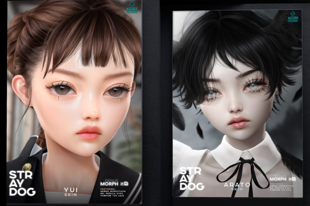 Yui Skin &amp; Arato Skin - Genus Morph, L$590 each/L$1180 each FP
