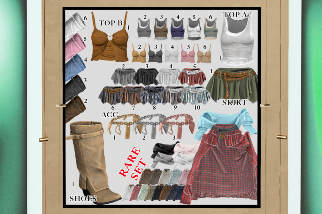 Sierra Set - Legacy/Reborn, L$100 per play