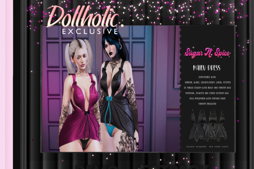 Maiev Dress - Legacy/MaitreyaX/Reborn/+mods, L$149 each/L$475 FP