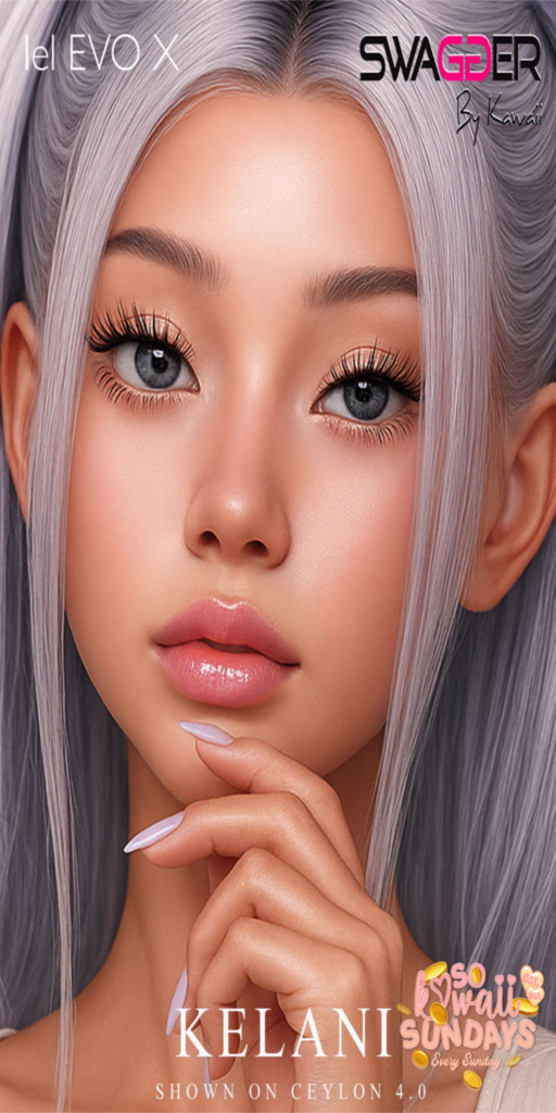 Kelani Skin - EvoX	&lt;a href=&quot;http://maps.secondlife.com/secondlife/CandyBar/222/25/2851&quot; target=&quot;_blank&quot;&gt;Teleport&lt;/a&gt;